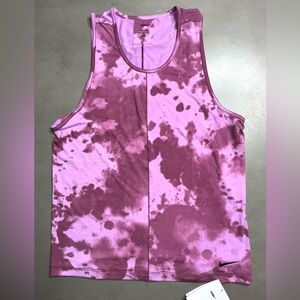 Nike Yoga DRI-FIT Training Tank Rosewood Fuchsia NWT - M